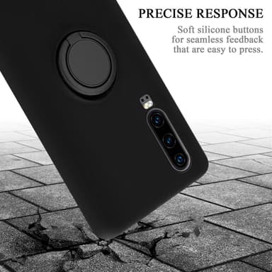 Huawei P30 Suojakuori Case Kotelo (Musta)
