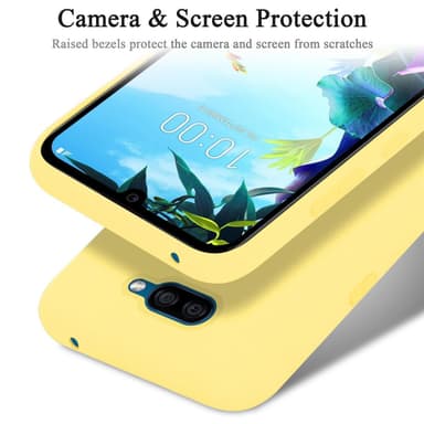 LG K40S Suojakuori Kotelo Case (Keltainen)