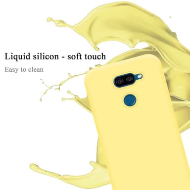 LG K40S Suojakuori Kotelo Case (Keltainen)