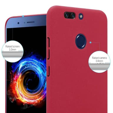 Honor 8 PRO Suojakuori Kotelo Case (Punainen)