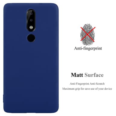 Suojakuori Nokia 5.1 PLUS / X5 Kotelo (Sininen)