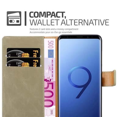 Samsung Galaxy S9 PLUS Suojakuori Lompakkokotelo
