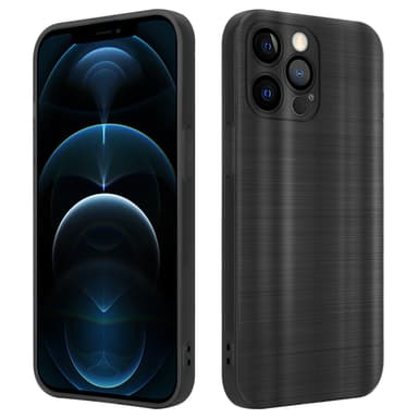 Suojakuori iPhone 12 PRO Kotelo (Musta)