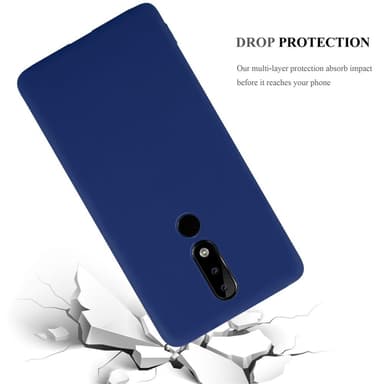 Suojakuori Nokia 5.1 PLUS / X5 Kotelo (Sininen)