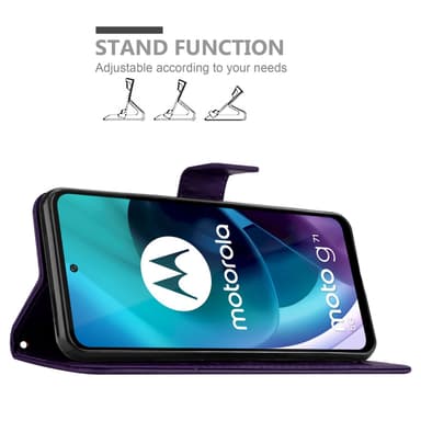 Motorola MOTO G71 5G Suojakuori Lompakkokotelo