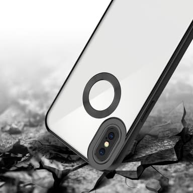iPhone XS MAX Suojakuori Kotelo (Läpinäkyvä)