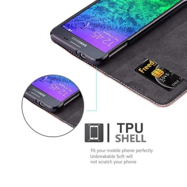 Samsung Galaxy ALPHA Suojakuori (Vaaleanpunainen)