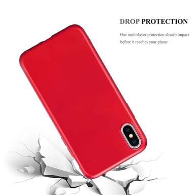 iPhone XS MAX Suojakuori Kotelo (Punainen)