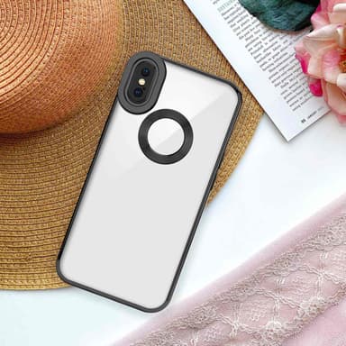 iPhone XS MAX Suojakuori Kotelo (Läpinäkyvä)