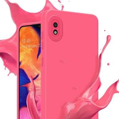 Samsung Galaxy A10 Suojakuori Kotelo (Punainen)