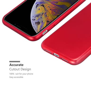 iPhone XS MAX Suojakuori Kotelo (Punainen)