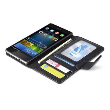Huawei P8 LITE 2015 Suojakuori Kotelo (Musta)
