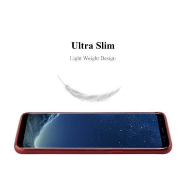 Samsung Galaxy S8 Suojakuori Kotelo (Punainen)