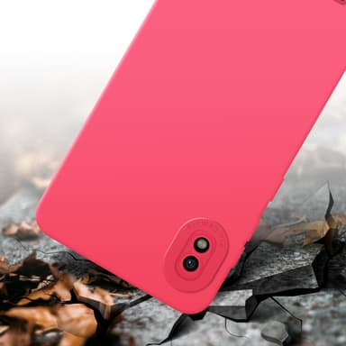 Samsung Galaxy A10 Suojakuori Kotelo (Punainen)