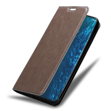 Motorola EDGE Suojakuori Lompakkokotelo (Ruskea)