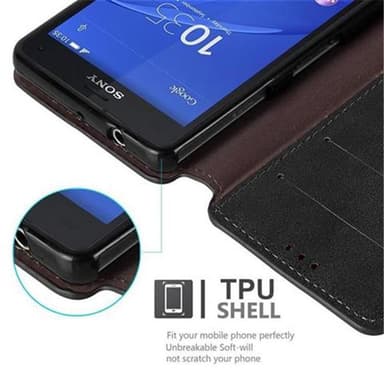 Sony Xperia Z3 COMPACT Suojakuori Lompakkokotelo