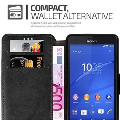 Sony Xperia Z3 COMPACT Suojakuori Lompakkokotelo