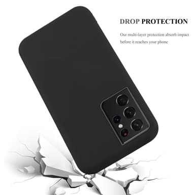 Suojakuori Samsung Galaxy S21 ULTRA Kotelo (Musta)