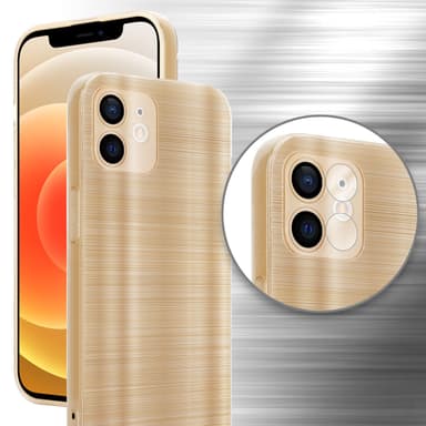 Suojakuori iPhone 12 Kotelo (kulta)