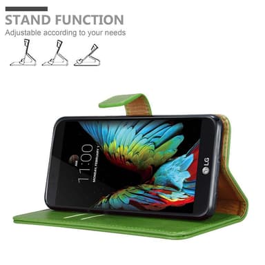 LG K10 2016 Suojakuori Lompakkokotelo Case Cover