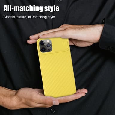 iPhone 13 PRO MAX Case Suojakuori Cover (Keltainen)