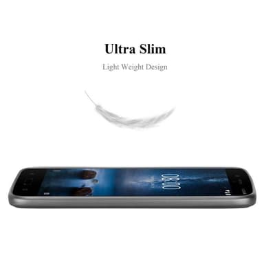 Nokia 8 2017 Suojakuori Kotelo (harmaa)