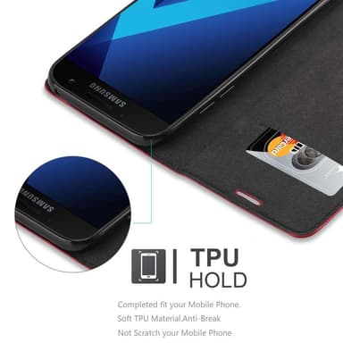 Samsung Galaxy A7 2017 Suojakuori Lompakkokotelo