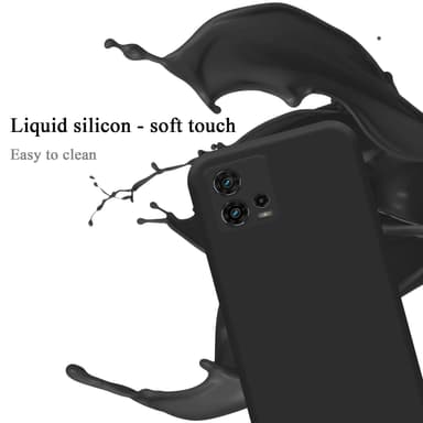 Motorola MOTO G72 Suojakuori Kotelo Case (Musta)