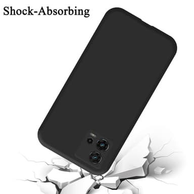 Motorola MOTO G72 Suojakuori Kotelo Case (Musta)