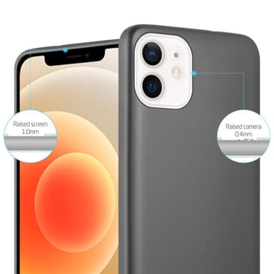 iPhone 12 MINI Suojakuori Kotelo (harmaa)