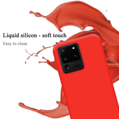 Samsung Galaxy S20 ULTRA Suojakuori Kotelo (Punainen)