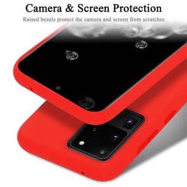 Samsung Galaxy S20 ULTRA Suojakuori Kotelo (Punainen)