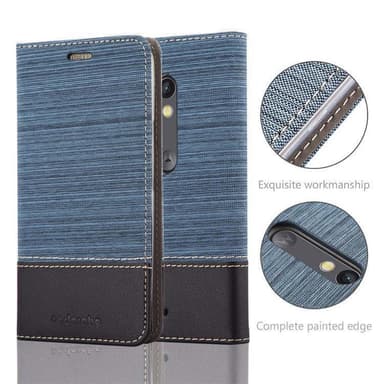 Motorola MOTO X PLAY Suojakuori Lompakkokotelo
