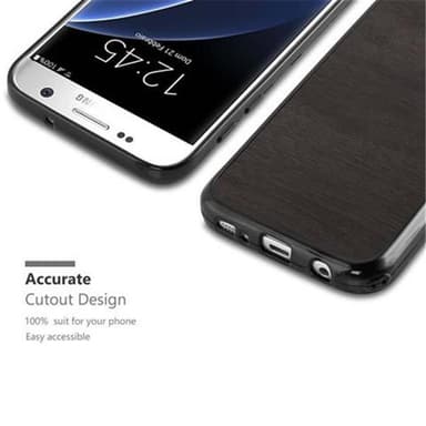 Samsung Galaxy S7 Suojakuori Kotelo (Musta)