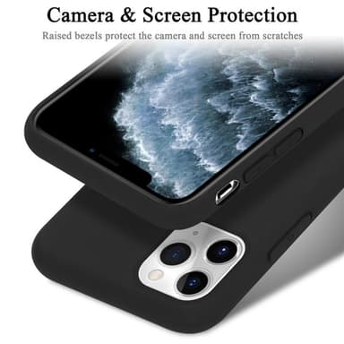 iPhone 11 PRO Suojakuori Kotelo Case (Musta)