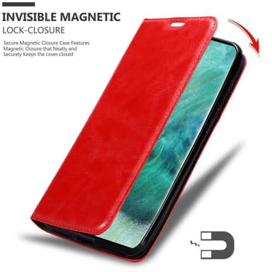 Oppo FIND X2 Suojakuori Lompakkokotelo (Punainen)