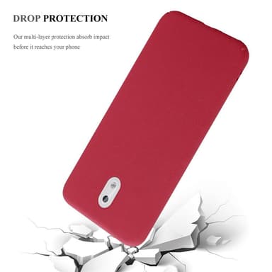 Nokia 3 2017 Suojakuori Kotelo Case (Punainen)