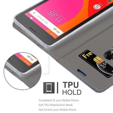 Lenovo B Suojakuori Lompakkokotelo (Sininen)