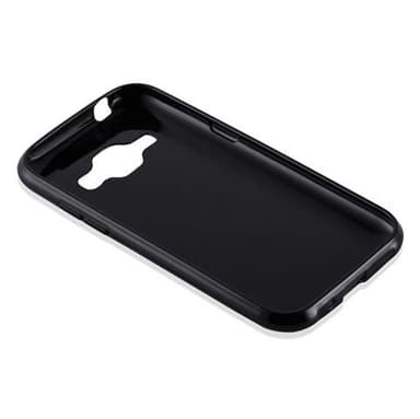 Samsung Galaxy J1 2015 Suojakuori Kotelo (Musta)