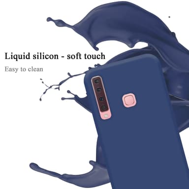 Samsung Galaxy A9 2018 Suojakuori Kotelo (Sininen)