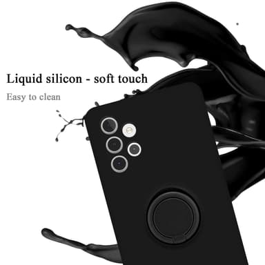 Samsung Galaxy A32 5G Suojakuori Kotelo (Musta)
