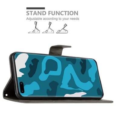 Huawei P40 Suojakuori Lompakkokotelo (harmaa)