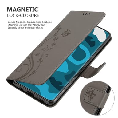 Huawei P40 Suojakuori Lompakkokotelo (harmaa)