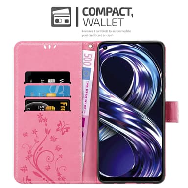 Realme 8i / Narzo 50 4G Suojakuori Lompakkokotelo