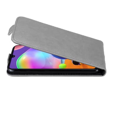 Samsung Galaxy A31 Suojakuori Lompakkokotelo (harmaa)