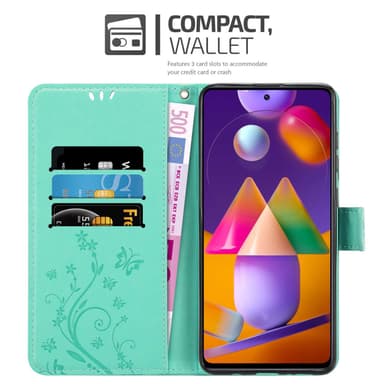 Samsung Galaxy M31s Suojakuori Lompakkokotelo