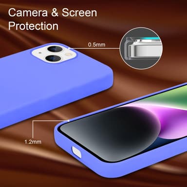 iPhone 14 PLUS Suojakuori Kotelo Case (Violetti)