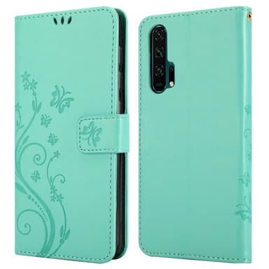 Honor 20 PRO Suojakuori Lompakkokotelo (Turkoosi)