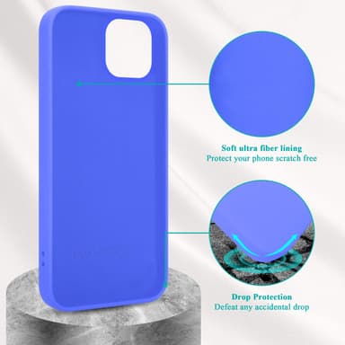 iPhone 14 PLUS Suojakuori Kotelo Case (Violetti)