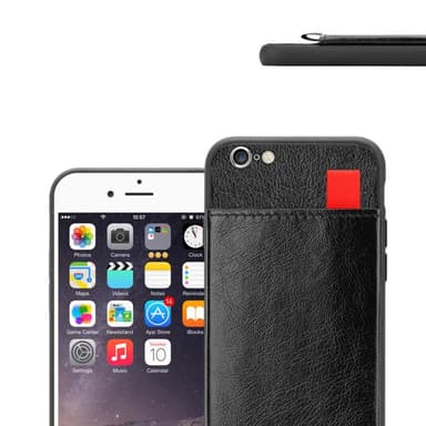 Suojakuori iPhone 6 PLUS / 6S PLUS Kotelo (Musta)